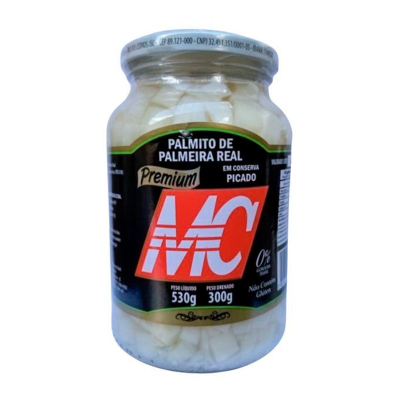 Palmito Mc Palmeira Real Picado 300g | Bretas Supermercado