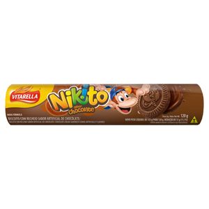 Biscoito Recheago Vitarella Nikito Chocolate 120g