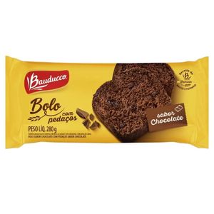 Bolo de Chocolate Bauducco Pacote 280g