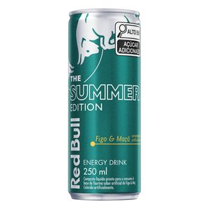 Energético Red Bull The Edition Summer Figo e Maçã Lata 250ml