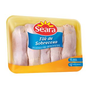 Filé de Coxa Sobrecoxa de Frango Seara S/ Osso Congelada 1Kg