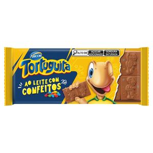 Chocolate ao Leite Tortuguita c/ Confeitos 80g