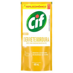 Limpador Cif Derrete Gordura Sachê 450ml