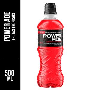 Isotônico Powerade Frutas Tropicais Squeeze 500ml