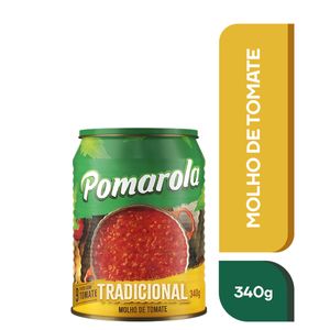 Molho de Tomate Pomarola Tradicional Lata 340g