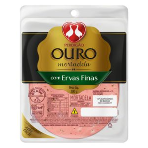 Mortadela Perdigão Ouro Ervas Finas 200g