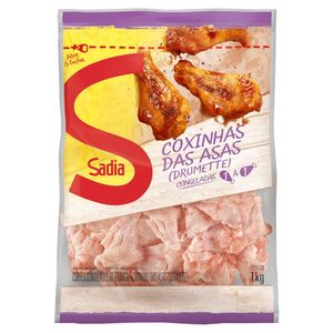 Coxinha da Asa de Frango Drumette Congelada Sadia Pouch 1Kg