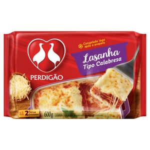 Lasanha Perdigão Calabresa Congelada 600g