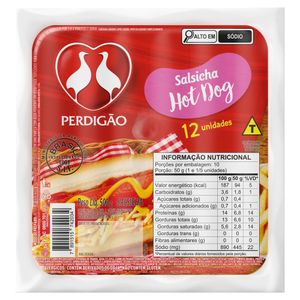 Salsicha Perdigão Hot Dog 500g