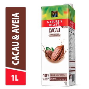 Bebida Vegetal Natures Heart Cacau e Arroz 1l