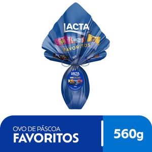 Ovo de Páscoa Lacta ao Leite Favoritos 560g