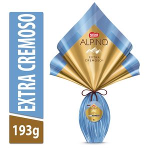 Ovo de Pascoa Alpino Extra Cremoso 193g