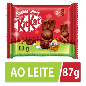 Coelho de Chocolate Kitkat Easter Break Pacote 87g