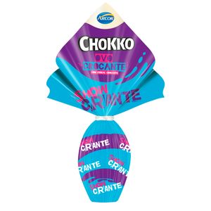 Ovo de Páscoa Arcor Chokko c/ Cereal Crocante Ao Leite 120g