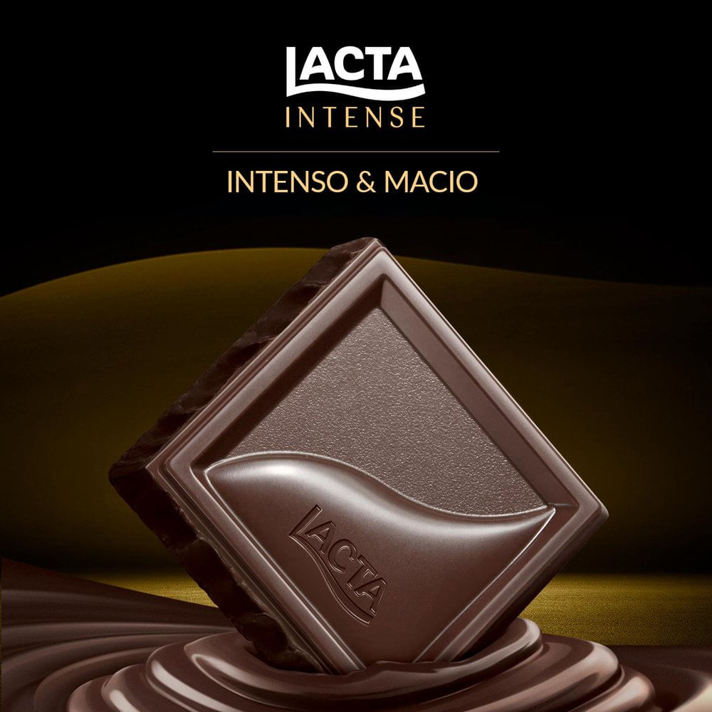 Chocolate Lacta Intense 60% Original 85g | Bretas Supermercado