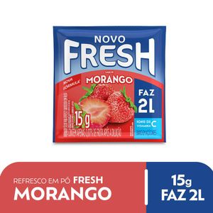 Pó p/ Refresco Fresh Morango 15g