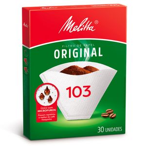 Filtro de Papel Melitta Grande N.103 c/ 30 unid