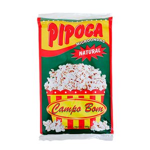 Pipoca p/ Micro-Ondas Campo Bom Natural 100g