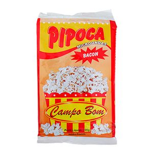 Pipoca p/ Micro-Ondas Campo Bom Bacon 100g