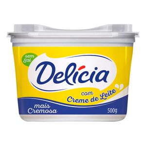 Margarina Delícia Cremosa s/ Sal 500g