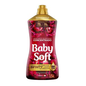 Amaciante Baby Soft Concentrado Desejo Envolvente 1.5l