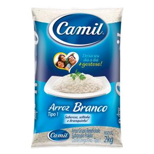 Arroz Agulhinha Camil Tipo1 2Kg