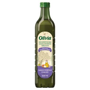 Óleo Composto de Soja e Oliva Cebola e Alho Olívia Pet 500ml