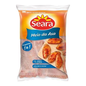 Meio da Asa de Frango Seara Iqf Congelada 1Kg