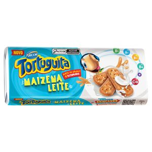 Biscoito Maizena Tortuguita Leite 170g