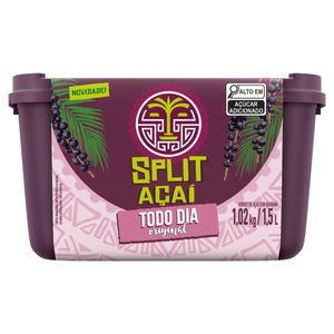 Açaí  Split Açaí Todo Dia Original Congelado 1.5l