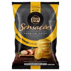 Batata Frita Lisa Lays Sensações Premium Frango Grelhado 70g