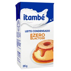 Leite Condensado Itambé Nolac Zero Lactose Tetra Pak 395g