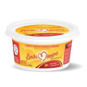 Mix Manteiga e Margarina Linda Mineira c/ Sal 200g