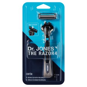 KIT APARELHO RECARREGÁVEL+CARGA P/BARB DR. JONES THE RAZOR 4