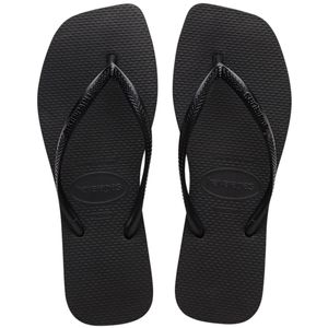 Sandálias Havaianas Feminina Slim Square Preta 35/36