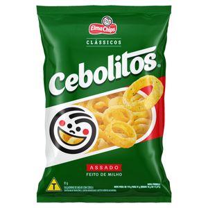Salgadinho Cebola Elma Chips Cebolitos 91g