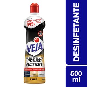 Desinfetante Multisuperficies Veja Power Action Pinho Squeeze 500ml