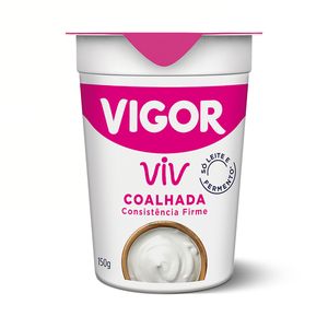 Coalhada Parcialmente Desnatada Vigor Viv Copo 150g