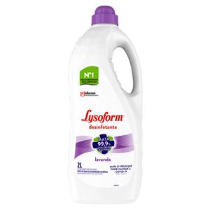 Desinfetante Lysoform Uso Geral Lavanda Frasco 2l