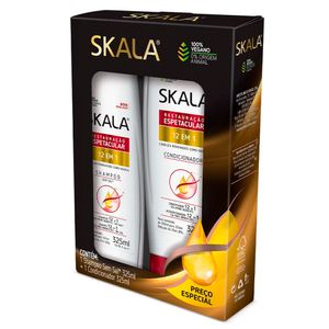 Kit Skala Shampoo+Condicionador 12 em 1 325ml