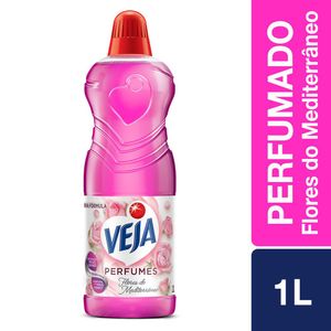 Limpador Perfumado Veja Perfumes Flores do Mediterrâneo 1l