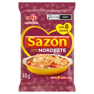 Tempero em Pó Sazón Sabores do Nordeste Pacote 40g