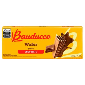 Biscoito Wafer Bauducco Chocolate 92g