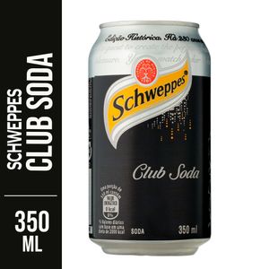 Refrigerante Schweppes Limão Club Soda Lata 350ml