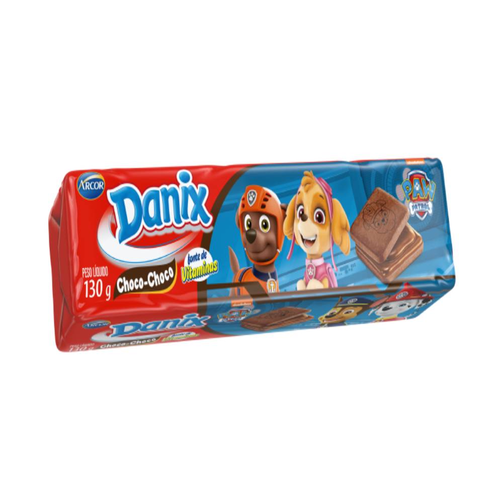 Biscoito Recheado Danix Chocolate c/ Chocolate 130g | Bretas