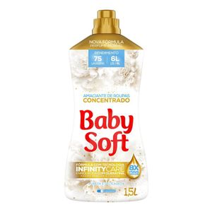 Amaciante Baby Soft Concentrado Pureza e Delicadeza 1.5l