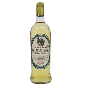 Cachaça Duas Mulas Ouro Amburana 900ml