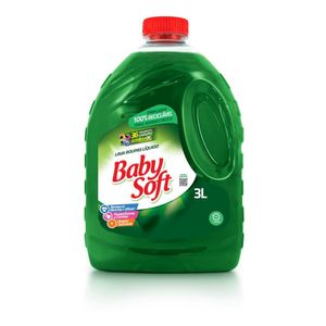 Lava Roupas Líquido Baby Soft Total Max Verde 3 Litros