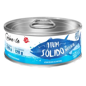 Atum Sólido ao Natural Cuisine&Co Lata 120g