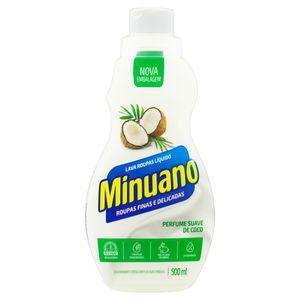 Lava Roupas Líquido Minuano Coco 500ml